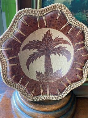 Vintage Sasak-style Red Clay Terracotta Bowl